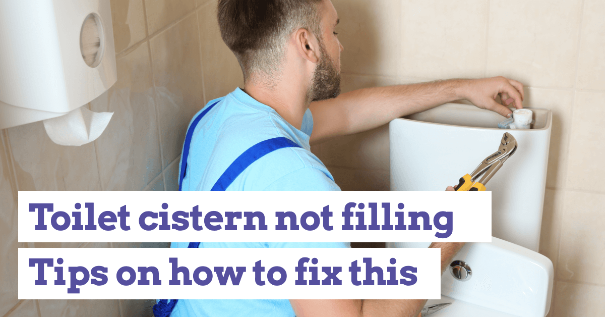 Toilet Cistern not Filling Uk